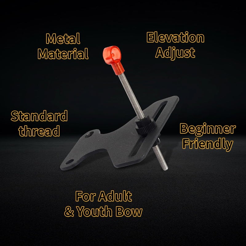SP.G Recurve Bow Sight for Beginner - Archery Recurve Simple Single Pin Bow Sight for Youth Adult Traditional Recurve Bows Aiming Practice - Image 2